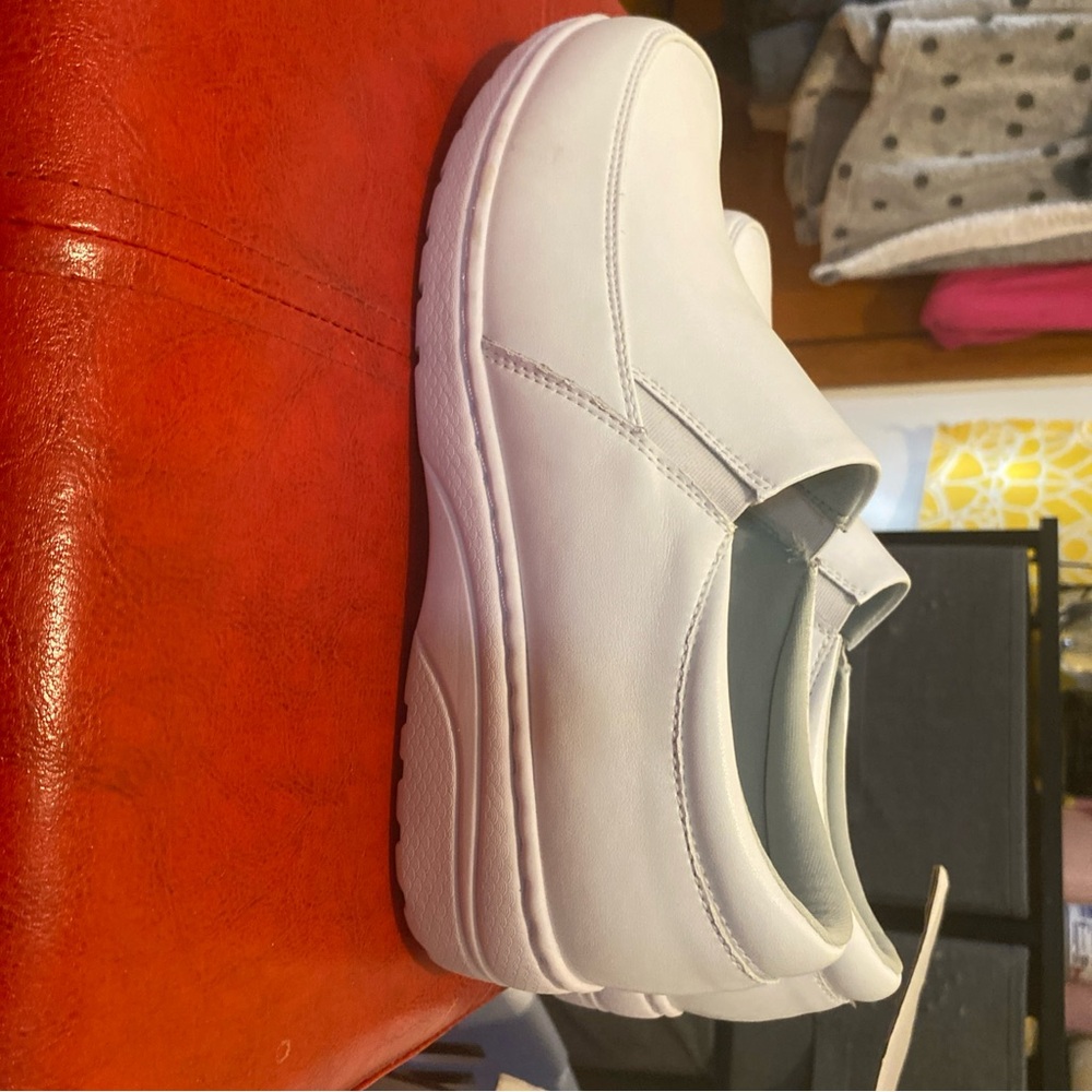 Classic White Slip-On Sneakers